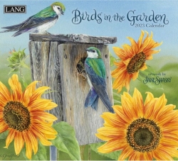 Birds in the Garden 2023 Wall Calendar (Click to see back)